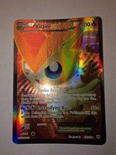 Pokemon Victini EX Full Art 131/135 Plasma Storm Holo NM picture