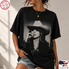 Ella Langley Vintage Cowgirl Shirt Retro Country Concert Graphic Tee picture