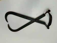 Antique VTG Rustic Ice Block Hook Decorative Restoration picture