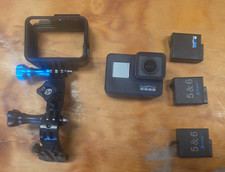 GoPro Hero7 Black 12 MP, Official Mount and 3 batteries EXCELLENT CONDITION picture