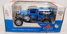 NEW 1929 FORD AMOCO TRUCK BANK LIBERTY CLASSICS LIMITED ED DIECAST RED  picture
