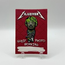 Lil Uzi Vert 2019 Rare Guest/Photo/Working Satin Sticky Pass Unused picture