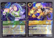 Lorcana Disney English HK Promo Exclusive Mickey Mouse Buzz Lightyear 2pcs set picture