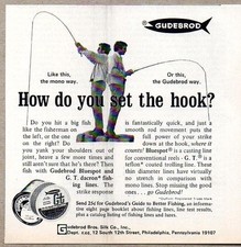 1973 Print Ad Gudebrod Fishing Lines Bluespot & GT Dacron Philadelphia,PA picture