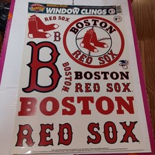 VTG 1996 MLB Baseball Static Cling Window Sticker Decal Official Logo NOS New picture