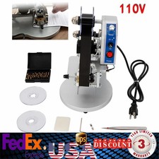 DY-8 Hot Stamp Printer,Manual Ribbon Coding Hot Foil Stamping Date Code Machine picture