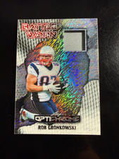 Leaf 2025 Optichrome Rob Gronkowski Patriots Battle Worn #BW-19 Memorabilia /10 picture