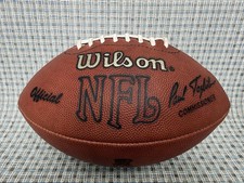 Vintage Wilson Official NFL Football Planters Mr Peanut Tagliabue USA Restored picture