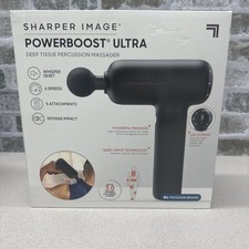 Sharper Image Powerboost Ultra Deep Tissue Percussion Massager, 5 Attachments picture