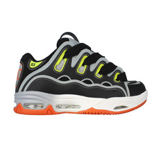 Osiris Men's D3 2001 Low Top Skate Shoes Black/Grey/Orange picture