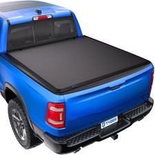 TYGER T1 Soft Roll-up Tonneau Cover for 19-26 Ram 1500 5'7
