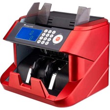 Carnation Bill Cash Counter, Bank Grade, Red picture