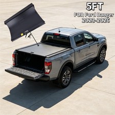 NEW 5FT Retractable Truck Bed Hard Tonneau Cover Fits 2024-2026 Ford Ranger T9 picture