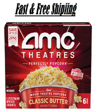 AMC Theatres Microwave Popcorn 6ct, Classic Butter picture