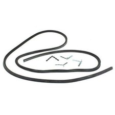 Universal 4-Sided Cooker Oven Rubber Door Seal, Black picture