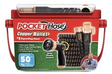Pocket Hose Copper Bullet 50 FT Expanding Garden Hose picture