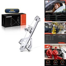 A-Premium Rear Driver Side Power Window Regulator for Cadillac picture