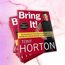 SIGNED Tony Horton - Bring It SIGNED COPY - Hard Cover  picture
