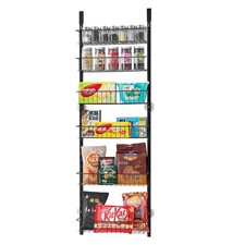 Uimoso 6-Tier Over the Door Pantry Organizer Hanging Storage Rack Adjustable picture