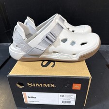 Simms Drifter Shoes Lunar Gray Men’s Size 10 Woman’s 12 NWB picture