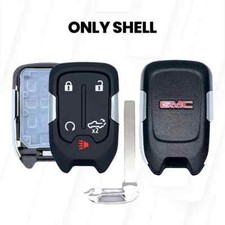 SHELL 2019-2022 GMC SIERRA 5 BUTTON REMOTE KEY FOB CASE SHELL REPLACEMENT picture