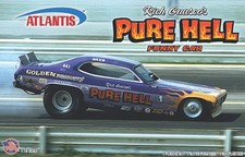 Atlantis Models 1/16 Rich Guasco Pure Hell Dodge Demon Funny Car Model Kit #1495 picture