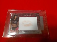 2014 Topps Chrome WWE - Divas Kiss Cards AJ Lee-Already certified picture