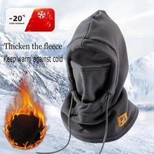 3-in-1 Winter Warm Hat With Mask Neck Warmer Windproof Balaclava Ski Hood Cap picture