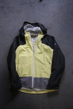 Craghoppers AquaDry Waterproof Jacket Women's Size UK 8 EU 34 Yellow Black Hoode picture