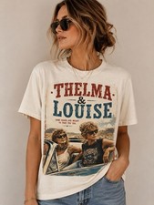 Thelma and Louise Roadtrip Best Friends 90s Movie Vintage Inspired T Shirt picture