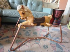Vintage Wonder Pony Model 3 Spring Rocking Horse Wonder Products Collierville TN picture