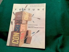 VTG Fortune Magazine  -January 1972  - Embattled  Consumer Products - Great Cond picture