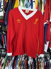 VINTAGE LIVERPOOL ENGLAND 1979/1982 HOME FOOTBALL SHIRT JERSEY UMBRO picture