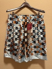 New Gucci Horsebit Logo Silk Shorts Size IT 50 / US M 32 - 36 Waist picture