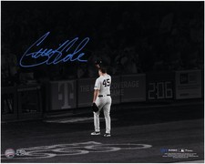Gerrit Cole Yankees Signed 16x20 Tip Cap Spotlight Photo in Blue-2-49 of a LE 50 picture