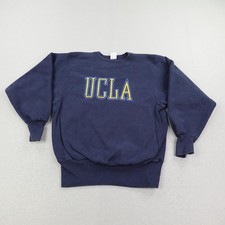 Vintage UCLA Bruins Sweatshirt Mens Medium Blue Champion Reverse Weave Crew 90s picture