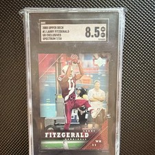 Upper Deck 2005 Larry Fitzgerald UD Exclusives Spectrum #11 /10 SGC 8.5 RARE picture