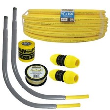 Underground Natural Gas 3/4in 100 ft IPS New Install Kit LP Flexible Durable picture