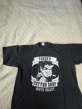 WWF TAKER AUTHENTIC GOT MINE IN HELL T-SHIRT WWE UNDERTAKER Death Valley Tattoo  picture