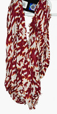 ZooZatz Virginia Tech Hokies Infinity Scarf One Size Maroon White Orange picture
