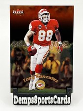 2000 Fleer Mystique Tony Gonzalez Gold #42 Kansas City Chiefs picture