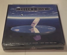 Vintage 1996 Eulers Disk Tangent Toy Co Tabletop Holographic Science Display CIB picture