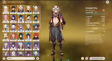 Genshin Impact AR 59 | AS | Aloy RARA | Itto C1 + Raiden C1 | Yae Miko | Yelan picture