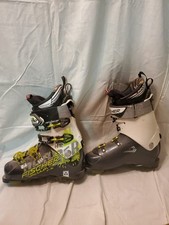 Fischer Ranger 12 Vacuum Full Walk Ski Boots Black US 9.5 / 27.5 Boot Green picture