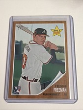 2011 Topps Heritage - Freddie Freeman #76 (RC) picture