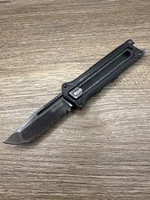 Kershaw Interstellar 1195 BlackWash Tanto Combo Edge Slide Lock Folder Used picture