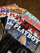 Playboy Magazine Full Lot of (12) 1998 Year Complete Set w/ Centerfolds picture