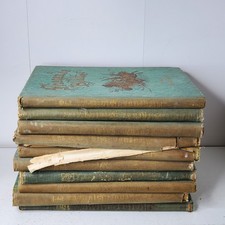 Antique Fliegende Blatter German Books Lot 10 Vols 142-151 1915-1919 Illustrated picture