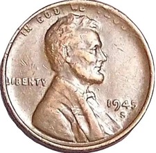 1945-S Lincoln Wheat Cent “Best Value On eBay” FAST SHIPPING picture
