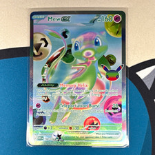 Mew EX 158/128 Futuristic Rare Pokemon 30th picture